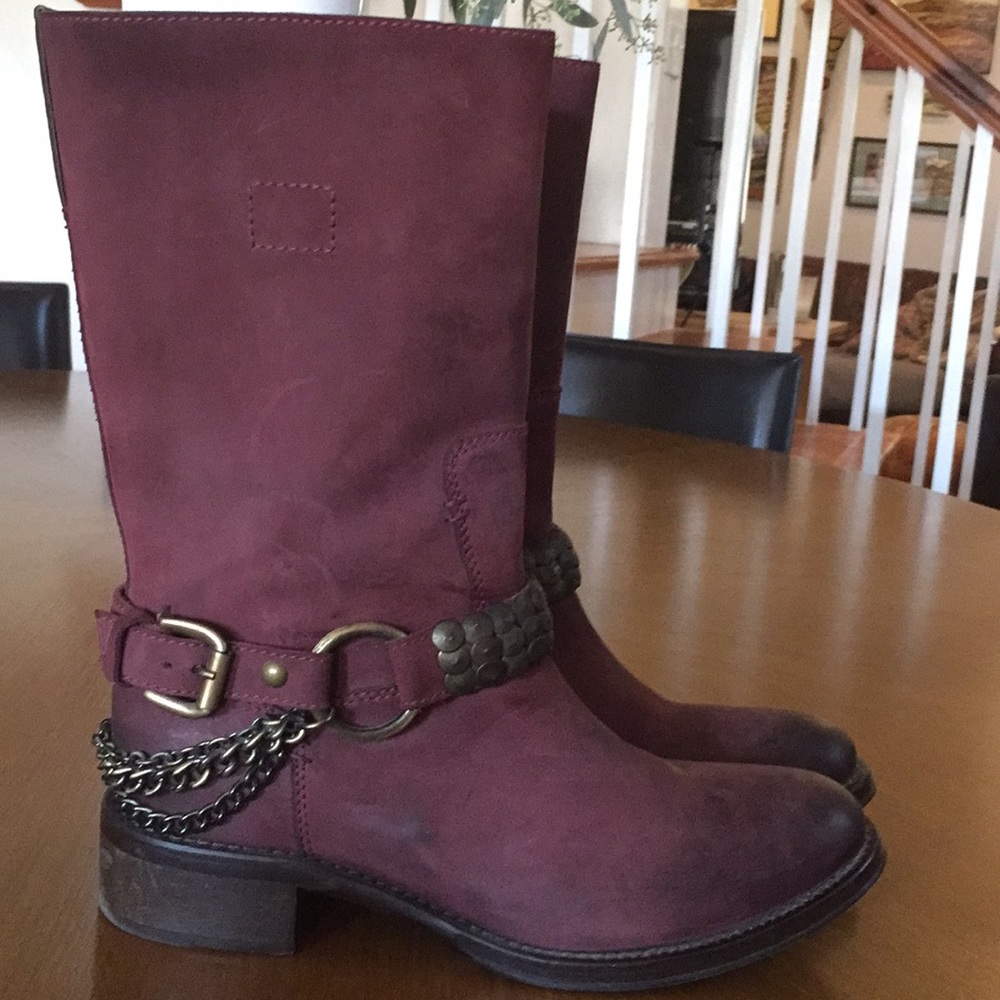 Barney’s Ccop Motorcycle boots.